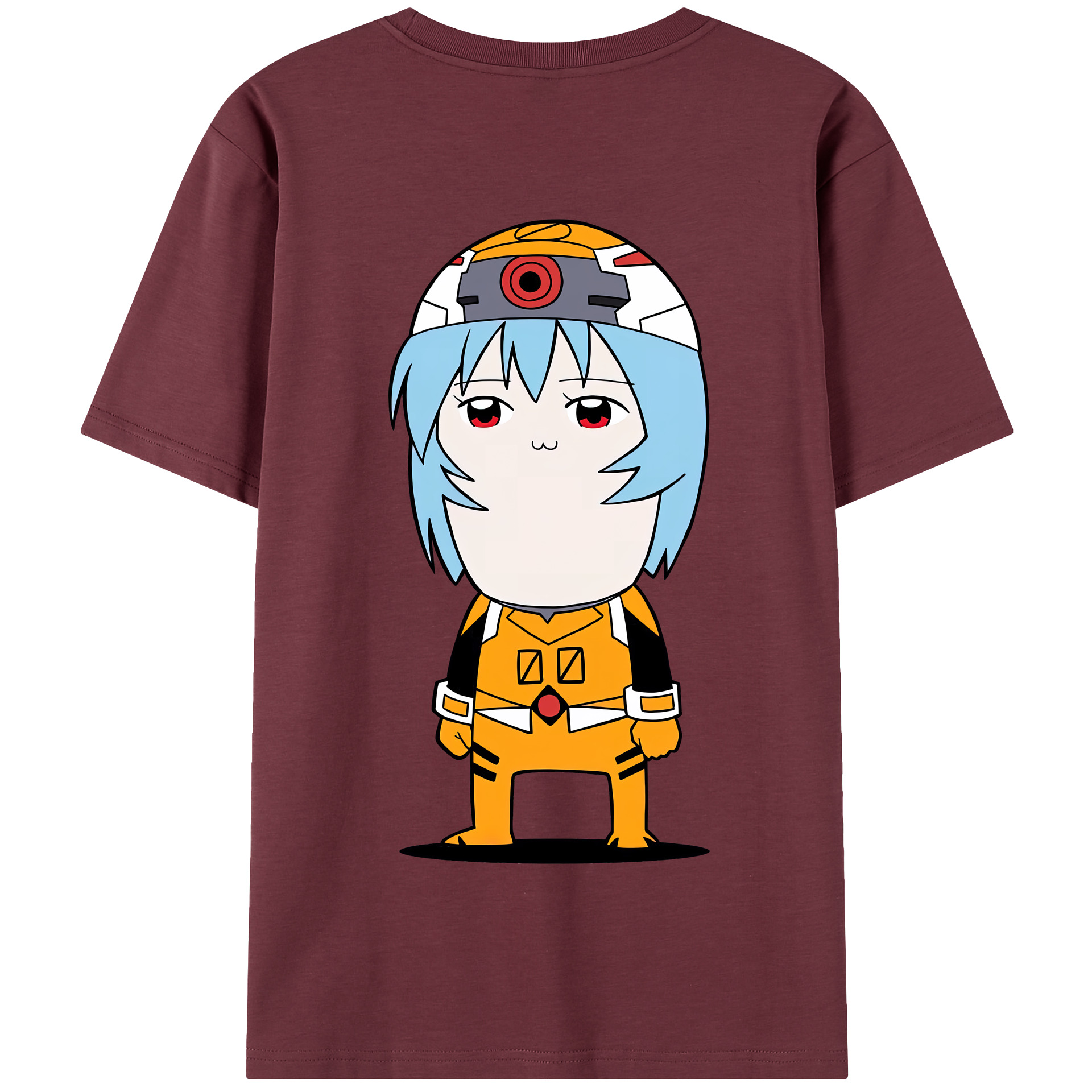 （画像用） EVA 新世紀エヴァンゲリオン 綿100％半袖Tシャツ（背面プリント）